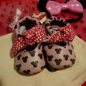 Freshly Picked baby bow moccasin